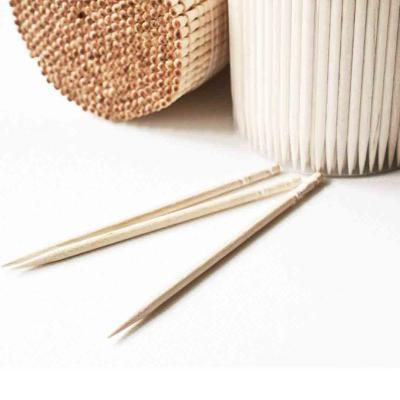 China Billions Manufacturer High Quality Disposable Birch Wood Disposable Toothpicks With White Case for sale