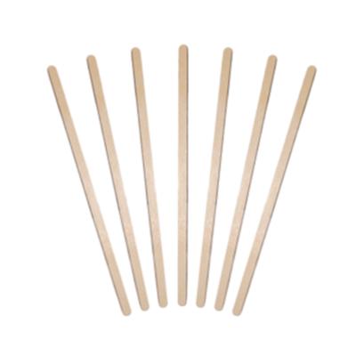 China Billions Sustainable Manufacturer FSC-FDA Approved Round End Birch Wood Coffee Stirre for sale