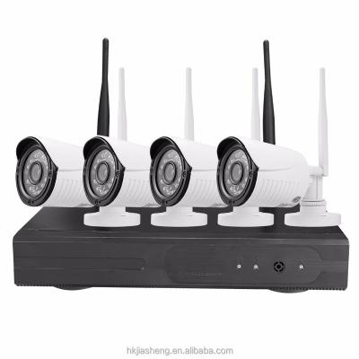 China Outdoor Wireless IP Camera CCTV Security Surveillance System Kit IP Camera Best Wifi Waterproof/Waterproof 4ch NVR for sale