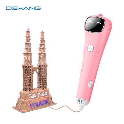 China Home Use 3D Printer Pen Safe Low Temperature Digital 3D Printing Pen Toys For Kids for sale