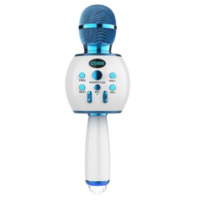 China DS888 Amazon Wireless Hit Portable Wireless Karaoke 2 in 1 Microphone and Speaker Multifunctional Wireless Karaoke for sale