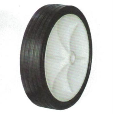 China GOLF CRAT TOO CRAT WHEEL ROLLE SEMI PNEUMATIC RUBBER WHEEL 6X1.5 for sale