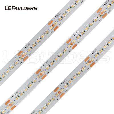 China Hotel Sunlike Full Spectrum Led Strip Light Bicolor Adjustable Color Temperature CRI95 ra98 1808 SMD LE TDC Dimmable 2700K 3000K 6000K for sale