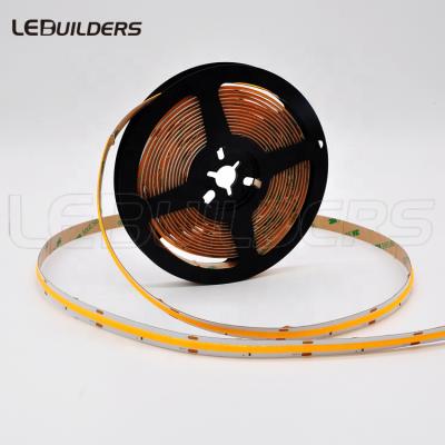 China Decorative Lighting Magic COB led strip flex 8mm 10mm wide with power 5W 10W 15W 25mm 50mm per 12v 24v cob cut strip led for sale