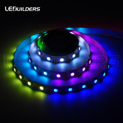 China Theme Park 30 60 144 Digital RGB LED Led Pixel Strip Light WS2812 WS2812B for sale