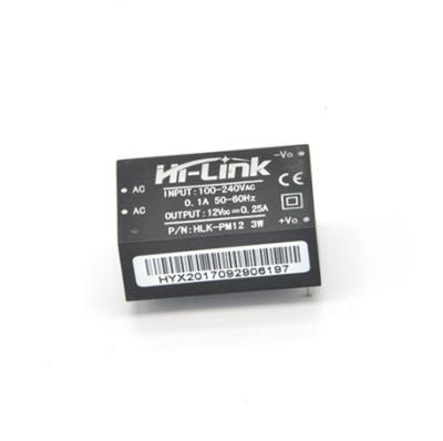 China New And Original Ultra-small Power Supply Module HLK-PM12 Hi-link HLK 3W AC 220V 12v AC 220V To 12V PM03/PM01/PM09/PM12 Power Supply Module for sale