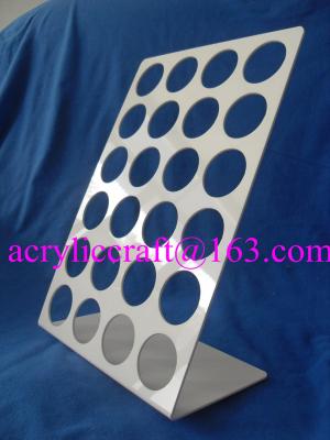 China Acrylic Coffee Capsule Display Stand L Shape Acrylic Coffee Pod Holder for sale