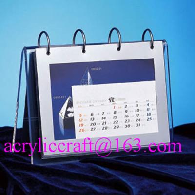 China 2015 desktop acrylic brochure holder / acrylic calendar holder for sale