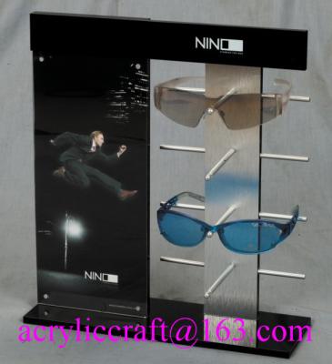 China Countertop acrylic eyewear stands plexiglass display holder for glasses for sale