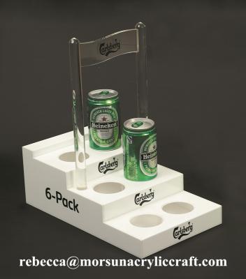 China High quality acrylic beer stand display holder from China supplier for sale