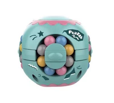 China Amazon Hot Selling Heat Resistant Children Toys Magic Cubes Rotating Magic Cube Ball Finger Creative Gyro Spinning Magic Disc Into Toys Puzzle for sale