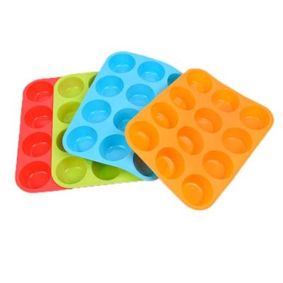 China Silicone 3d Food Grade Cake Round Scone Mold Sustainable Baking Tools and Consumables Cake Mold Decorating for sale