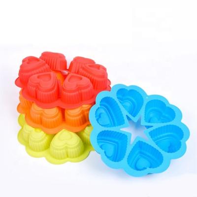 China Hot Sale Silicone Cake Model Baking Kitchen Baking Cute Cake Decorating Tool for sale