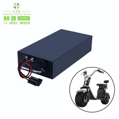 China E Bike 60v Scooter Lifepo4 Battery 48v 60v 72v 20ah Lithium Ion Battery Pack for sale