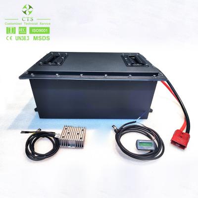 Κίνα CTS lfp battery pack ODM 48v 100ah 160Ah 200Ah 300Ah lithium battery pack for golf cart ev προς πώληση