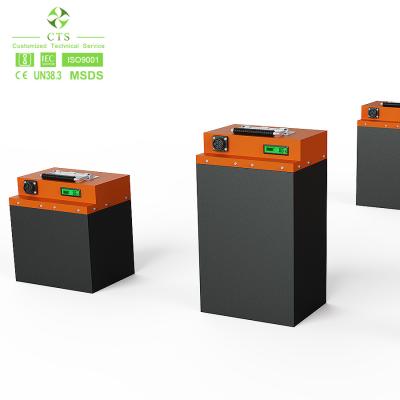 중국 CTS Cusomized 72V 35ah 40ah Power Lithium Battery for Electric Motorcycle, 60v 72v Lithium Ion Battery Rechargeable 판매용