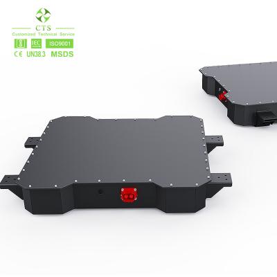 China Oplaadbare lithiumbatterij 144V 100Ah 120Ah 366V Lithium Iron Phosphate LiFePO4 Li-ion batterij voor EV met Smart BMS Te koop