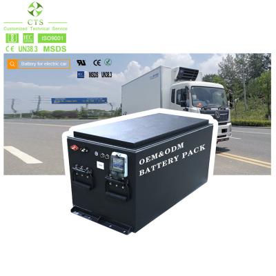 China CTS OEM Lifepo4 Battery Pack 48v 400ah For RV Refrigerated Truck for sale