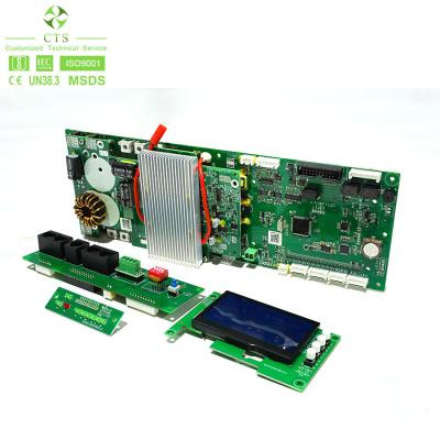 China CTS smart BMS lifepo4 15S 16S 48v 100a 150a 200a bms para bateria de íons de lítio, 15s 16s smart bms com display à venda