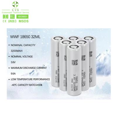 China 18650 Rechargeable Lithium Ion Battery High Discharge Rate 3.7v Li Ion Cylindrical Battery Cell for sale