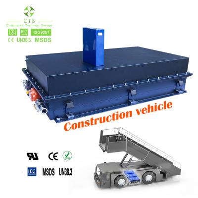 China HV electric truck batteries 576V 614V 100kWh 220kWh lifepo4 electric vehicle battery pack with PDU for sale