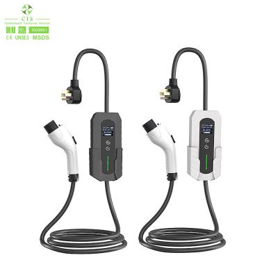 China Portable EV CHARGER Type 1 Type 2 16A 32A AC EV Charger For Electric Car for sale