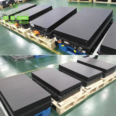 China Batería de iones de litio 400V 500V 600V 80 kwh 90 kwh 100 kwh batería EV lifepo4 para camiones pesados en venta