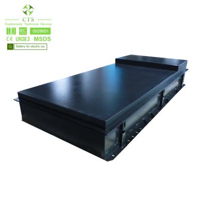 China CTS 300V 100ah 200ah lifepo4 EV battery with BMS 40kwh 50kwh NMC battery pack hv electric vehicles for sale