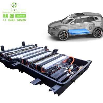 China CTS EV Lithium Ion Battery 350V 400V 576V 100Ah 30kWh 50kWh 100KWh Electric Car Battery Pack for sale