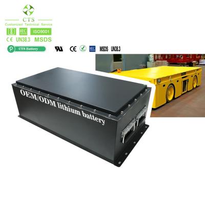 China CTS Batterie 72V 280AH Deep Cycle Batteriepaket für EV Elektrofahrzeuge Golfkarren Buggy Truck Gabelstapler Agv Batterie zu verkaufen