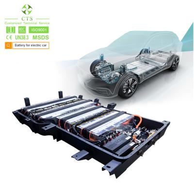 China CTS 30kWh 40kWh 50kWh High Voltage Electric Vehicle LiFePO4-Ion Battery Pack 355V 96Ah for EV for sale