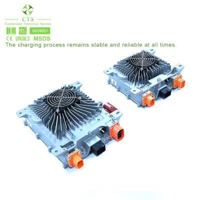 China CTS 3.3kW 6.6kw On Board Charger With DC-DC Converter And Air/Liquid Cooling For Electric Cars for sale