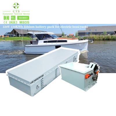 Cina CTS High Capacity Marine LiFePO4 Battery 500V 690V 120kWh 150KWH 200kwh in vendita