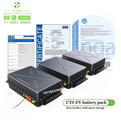 China Metal/Aluminum Case 72V 96V 150Ah 200Ah Lifepo4 EV Battery For Electric Car/Boat/AGV for sale