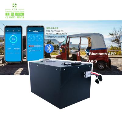 China Lithium batteries 64V 100AH 150AH Electric Tricycle 72V 200AH Lithium ion Battery for Electric Three-wheeled Vehicle for sale