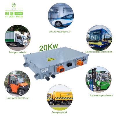 China CTS 3.3kw 6.6kw 20KW Cargador a bordo para maquinaria eléctrica de construcción con protección de bucle de bloqueo de alta tensión en venta