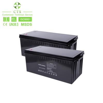 China BMS RV Camper Battery 2560Wh 24V 100Ah Lithium Battery For Camper Van for sale