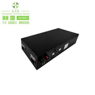 中国 118V 100Ah BMSの高圧電池システムLifepo4電池のパック 販売のため