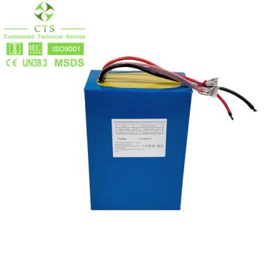 Chine Paquet électrique rechargeable de batterie au lithium de la batterie 48v 40Ah Ebike de Li Ion Lifepo 4 de vélo de bicyclette de Citycoco Batterie à vendre