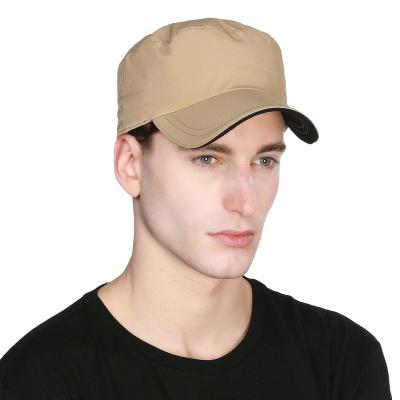 China JOINT Contrast Brim Laser Cutting Adjustable Army Hat for sale