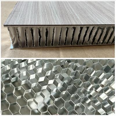 China Environmental Protection Minimalist Durable Honeycomb Architecture Aluminum Wall Panel for sale