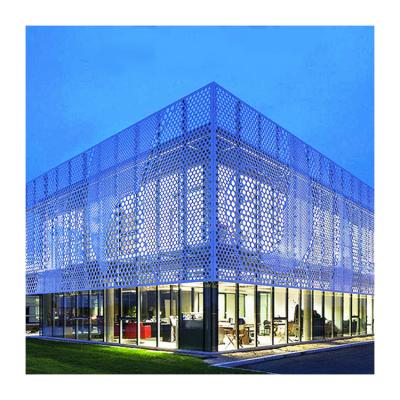 China Fire Protection Curtain Walls Veneer Aluminum Profile Modern Punching Curtain Wall for sale