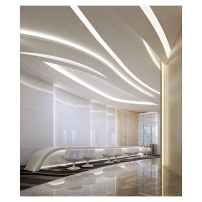 China Artistic Ceilings Good Quality Aluminum Curve Tiles Ceiling Suspended Ceiling Curve Ceiling for sale