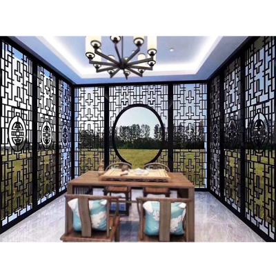 China New Outdoor Metal Screen Classic / Postmodern Custom Aluminum Divider Partition for sale