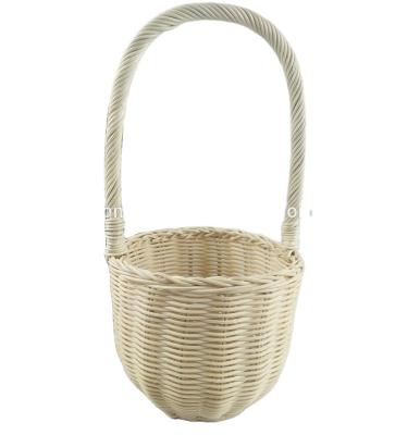 China Minimalist Wedding Decoration Flower Pot Planter Weaving Basket Planters for sale