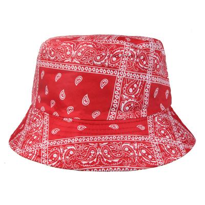 China High Quality Polyester Fisherman Fashion Hip Hop Summer Bucket Double Sided Printed Hat for sale