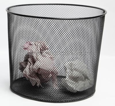 China Office Wholesales Metal Mesh Waste Bin /Rubbish Sustainable Trash Can / Dust Bin for sale