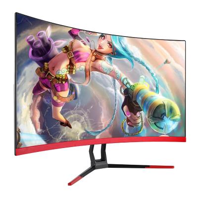 China Full 24 Inch High Definition Curved IPS 1080p Curved LCD Screen 144hz Computer PC Gaming Monitor for sale