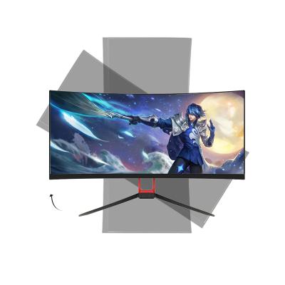 China Curved Cold Warm Color 30 Inch Curved PC 1800r Computer 2560*1080 Resolution 200Hz Led Gaming Monitor for sale