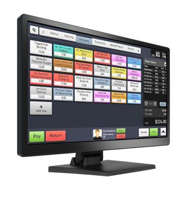 China Full Flat Panel Usb Touch 21.5 Inch Industrial Capacitive POS Touch Monitor For Kiosk Machine 21.5 Inch for sale